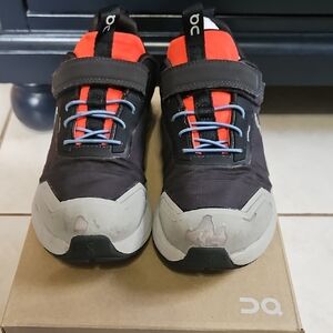 Kids On Black and Red Shoes